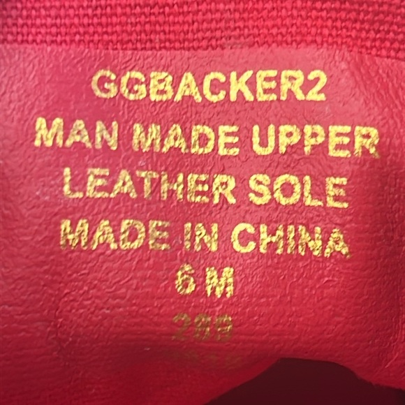 G By Guess Red Shoes Sz6 - Picture 7 of 8